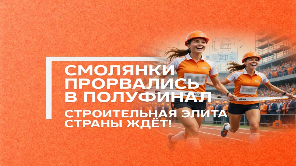 Смолянки прорвались в полуфинал. Строительная элита страны ждёт!
