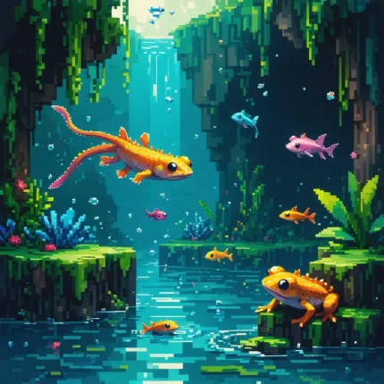 Как работает майнкрафт аксолотль? Разбираемся в деталях